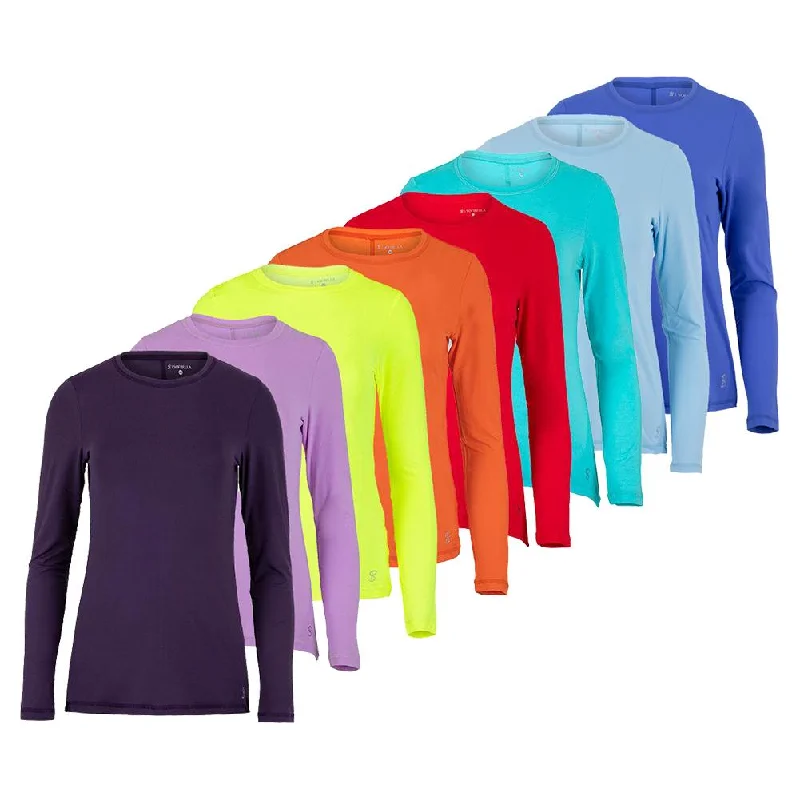 Women's UV Long Sleeve Tennis Top