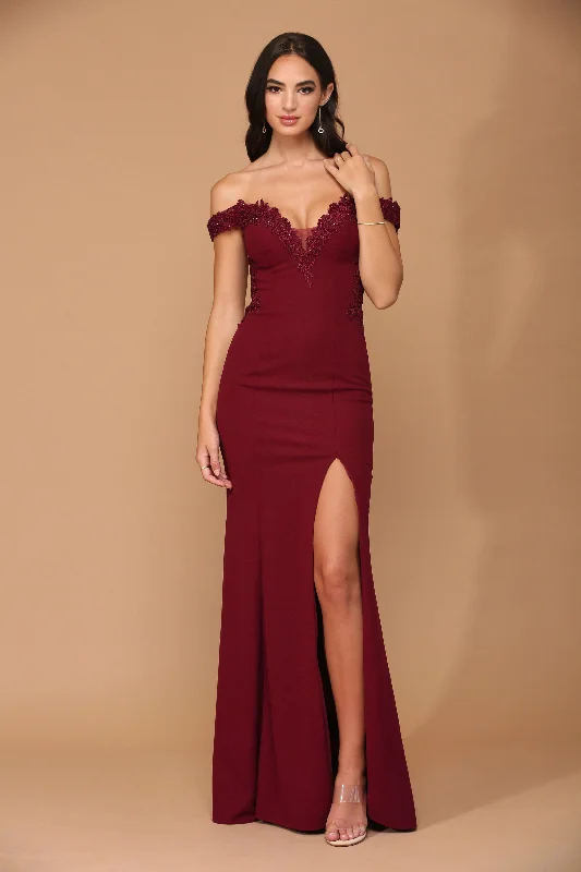 Eva Fashion EV5237 Burgundy M Sale