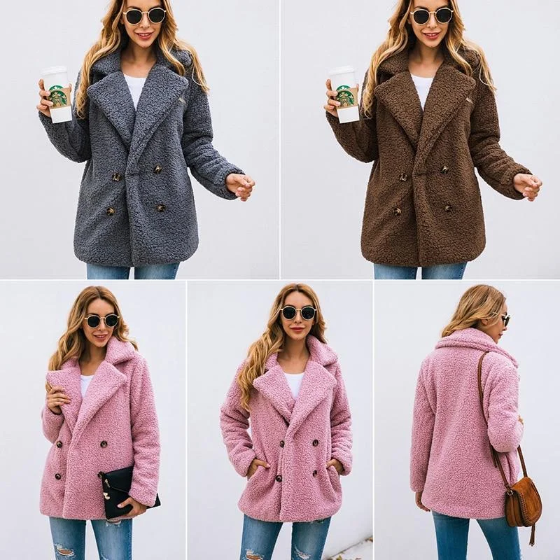 Casual Teddy Coat