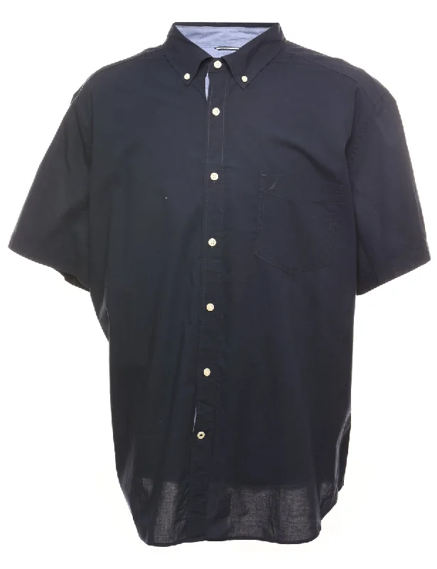 Nautica Short Sleeve Navy Shirt - XXL