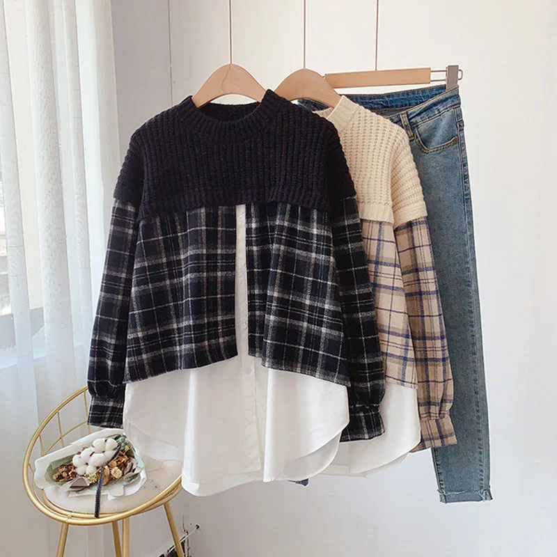 Korean loose lazy style sweater top  5101