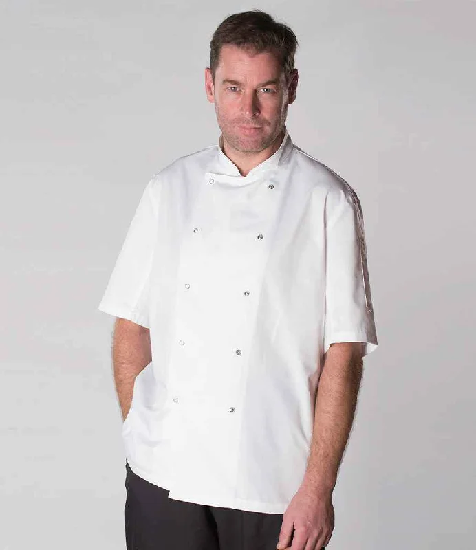 ADC Short Sleeve Coolmax® Chef's Jacket | White