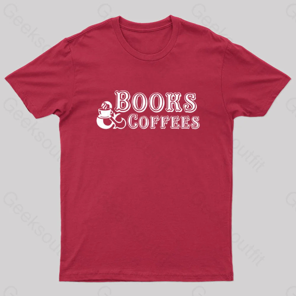 Books And Coffees Nerd T-Shirt