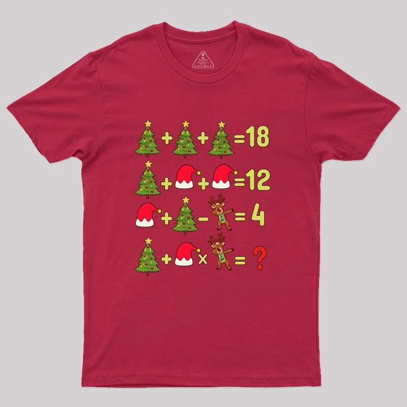 Christmas Order of Operations Geek T-Shirt