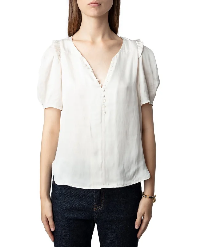 Zadig & Voltaire Twity Satin Shirt