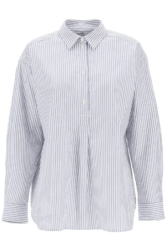 Toteme Women's Striped Oxford Shirt