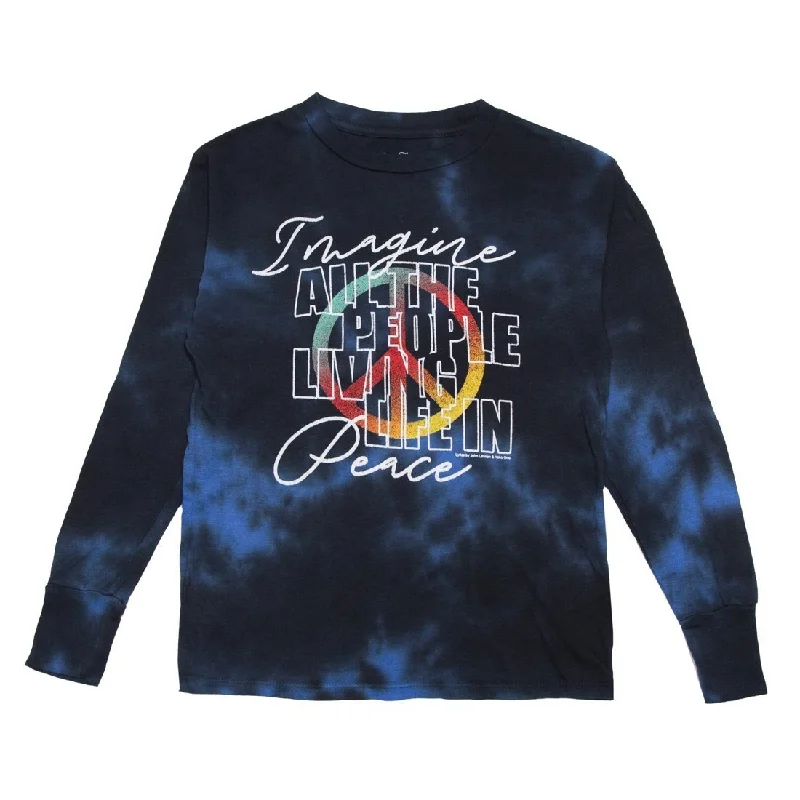 IMAGINE TIE DYE LONG SLEEVE TSHIRT