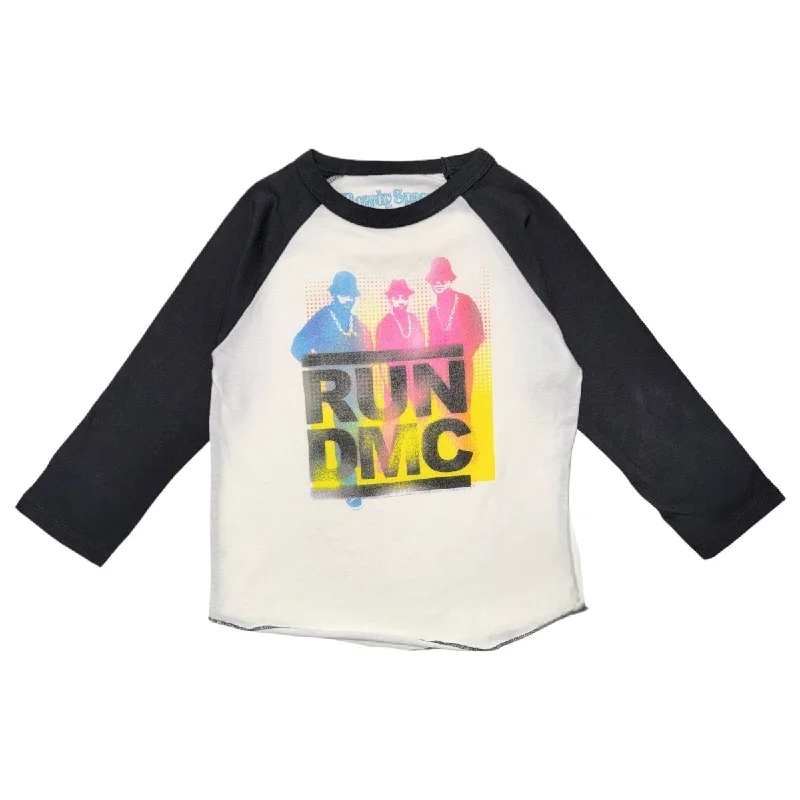 RUN DMC GRAFFITI RAGLAN LONG SLEEVE TSHIRT