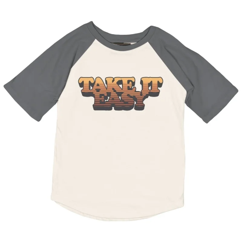 TAKE IT EASY RAGLAN TSHIRT