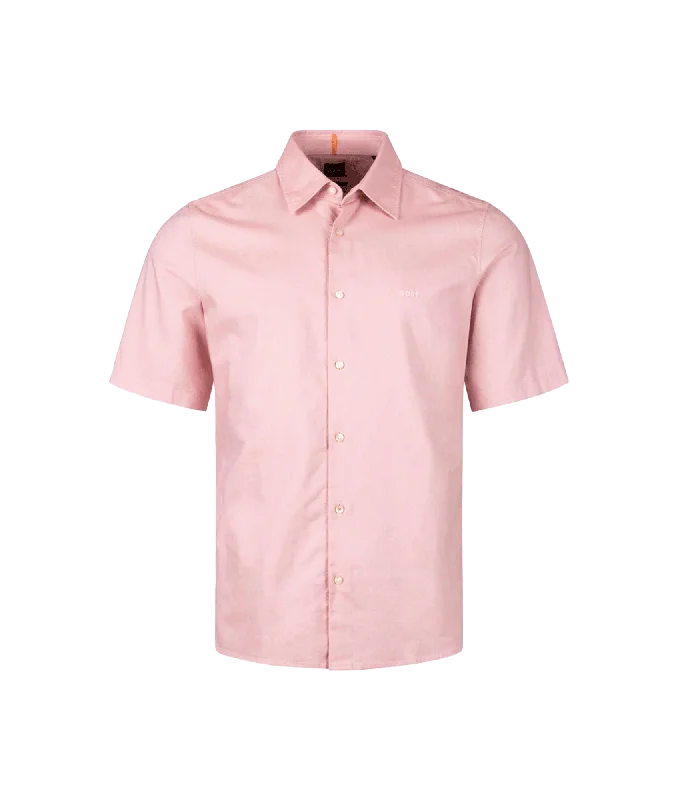 Regular-fit Shirt in Oxford Cotton - Pink