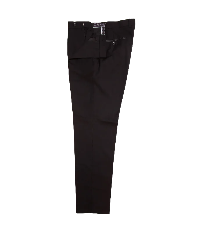 Sleek Fit Trousers - Black