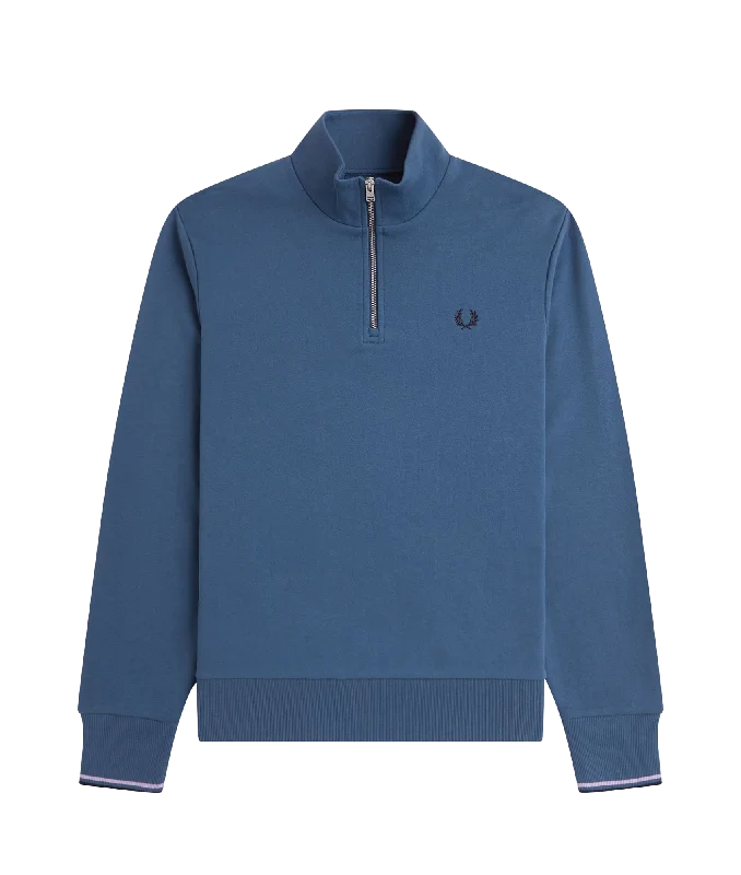 Half-Zip Sweatshirt - Blue