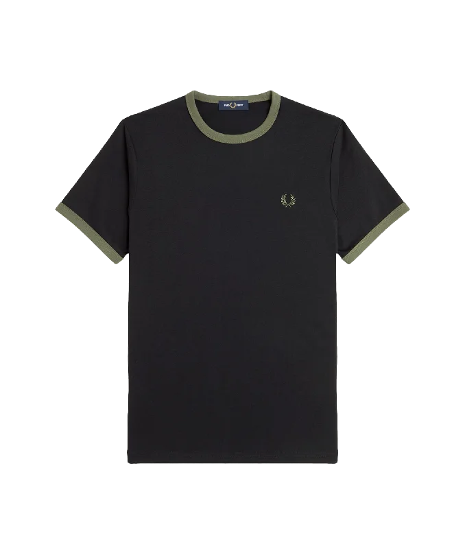 Ringer T-Shirt - Black