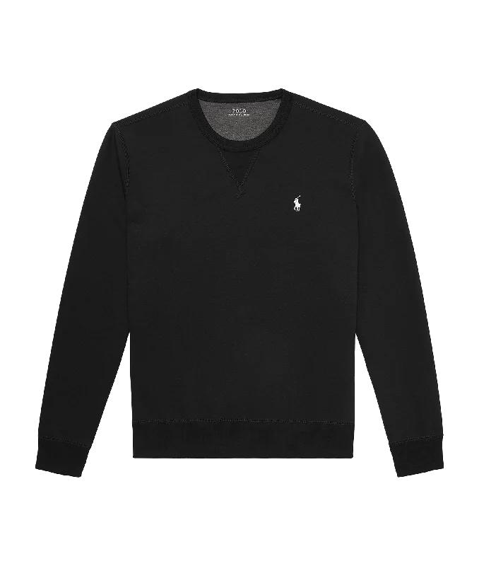 Double-knit Sweatshirt - Black