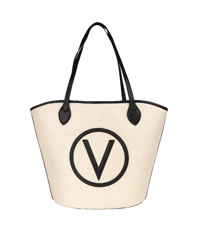 Covent Beach Tote With Crossbody Bag - Cream