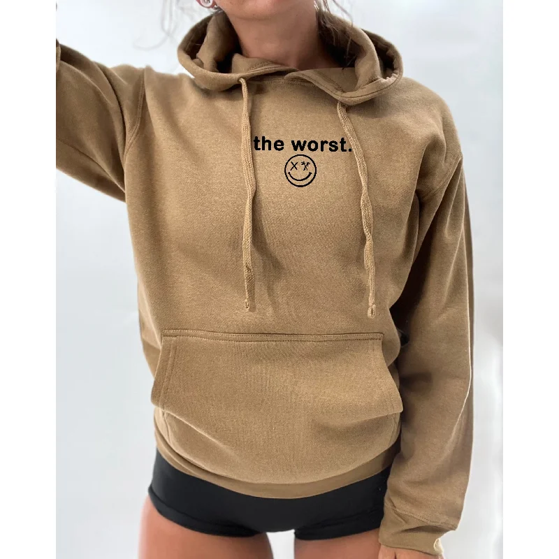 Salty Savage Unisex “the worst” Classic Lounge Hoodie | Micro