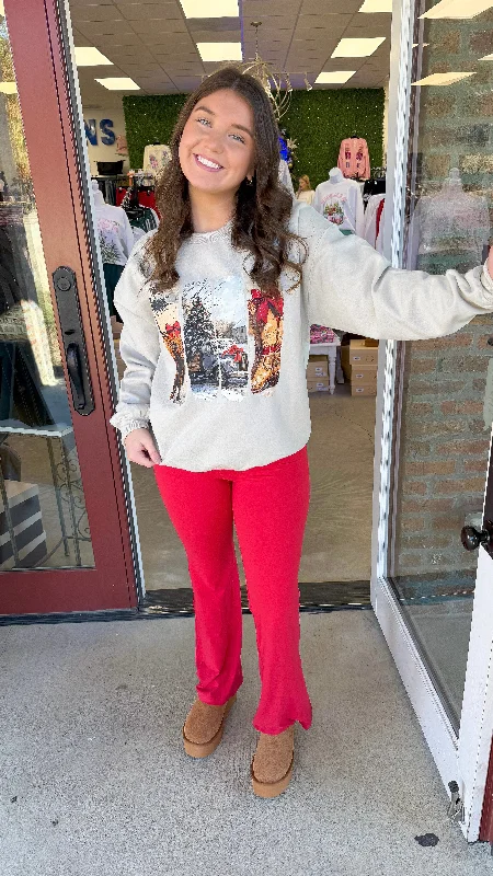 "A Country Christmas" Graphic Sweatshirt