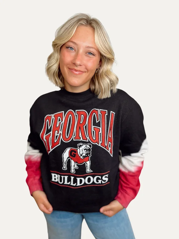 Georgia Bulldogs Flint Black Sweatshirt