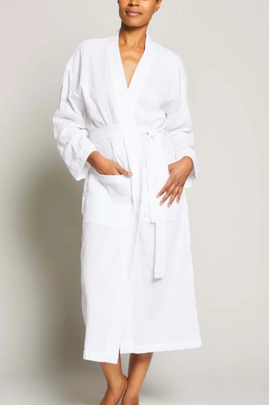 Angel Long Robe - White