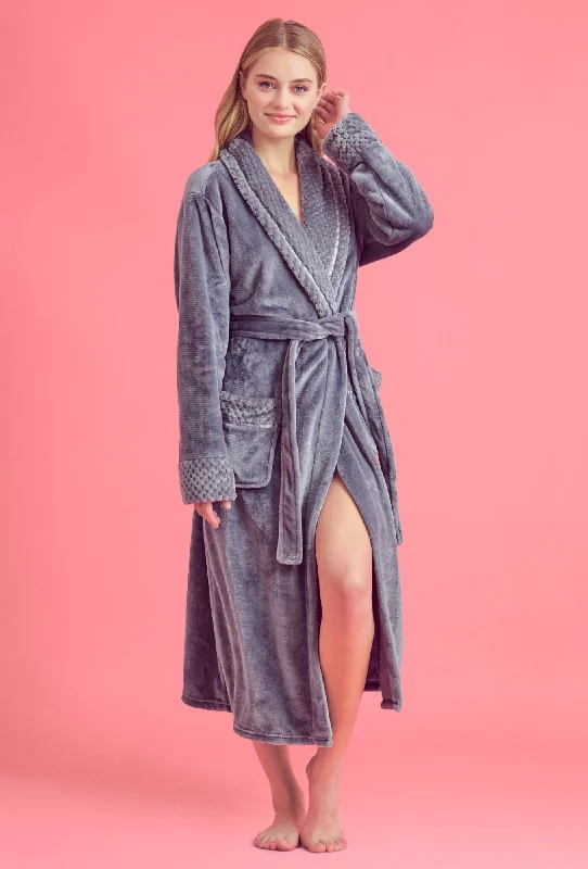 Women?s Comfortable Fleece Bathrobe ? Plush Soft Robe for Women