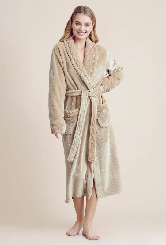 Women?s Comfortable Fleece Bathrobe ? Plush Soft Robe for Women