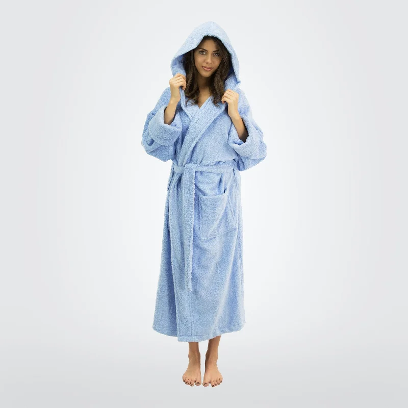 Women's Bamboo Hooded Robe